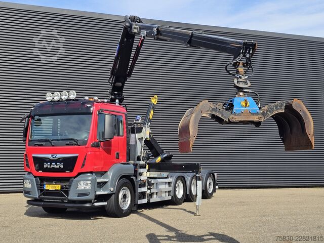 Hakenarmsystem MAN TGS 35.430 8x4-4 BL / HAAKARM + Z KRAAN / CRANE