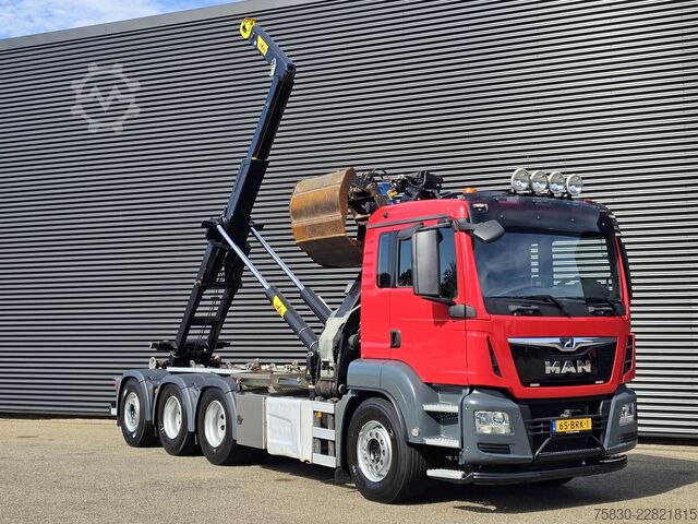 Hakenarmsystem MAN TGS 35.430 8x4-4 BL / HAAKARM + Z KRAAN / CRANE