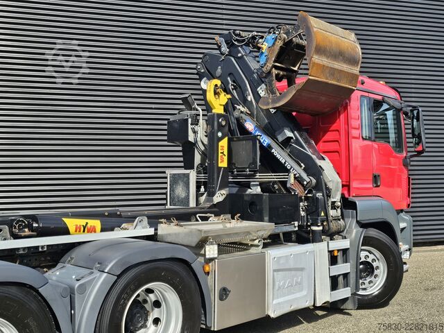 Hakenarmsystem MAN TGS 35.430 8x4-4 BL / HAAKARM + Z KRAAN / CRANE