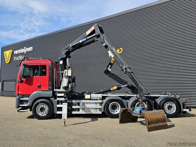 Hakenarmsystem MAN TGS 35.430 8x4-4 BL / HAAKARM + Z KRAAN / CRANE