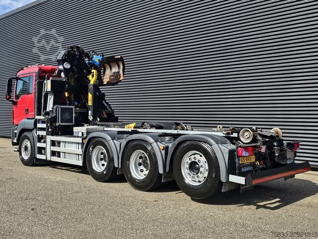 Hakenarmsystem MAN TGS 35.430 8x4-4 BL / HAAKARM + Z KRAAN / CRANE