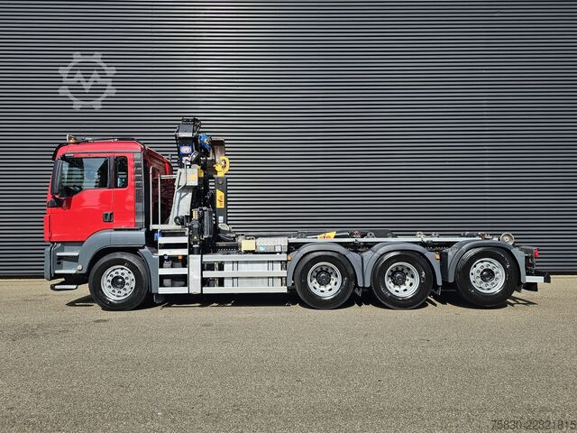 Hakenarmsystem MAN TGS 35.430 8x4-4 BL / HAAKARM + Z KRAAN / CRANE