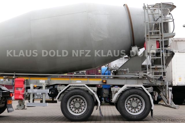 Auflieger  Louault SR 24 Liebherr  Betonmischer Lenkachse 