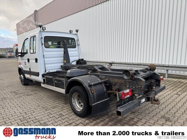 Telehoist load lugger van Iveco Daily 70C14D 4x2 Doka, EEV, City-Abroller