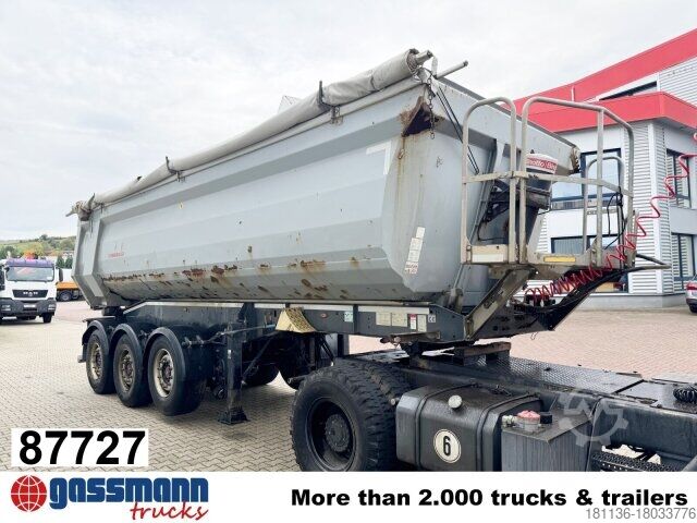 Kipper Auflieger Schwarzmüller K-Serie Kippauflieger, Stahlmulde ca. 27m³,