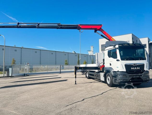 Truck mounted crane MAN TGS 18.470 BL/ PK 14.502 /17m/Prit. 6,20m/ 9 tkm