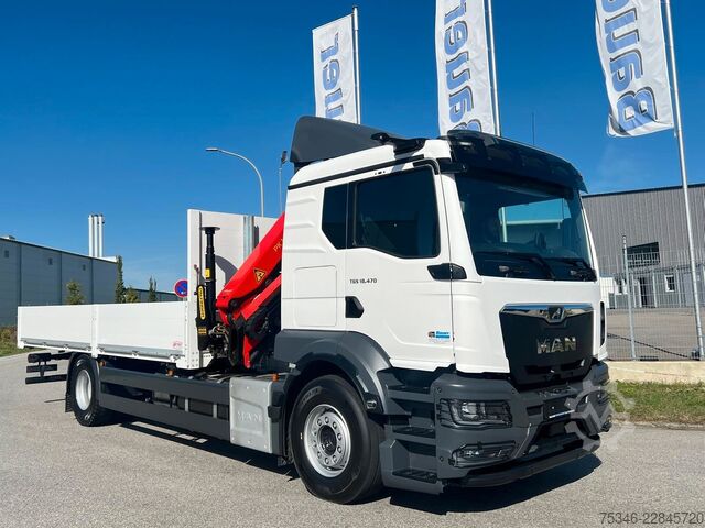 Truck mounted crane MAN TGS 18.470 BL/ PK 14.502 /17m/Prit. 6,20m/ 9 tkm