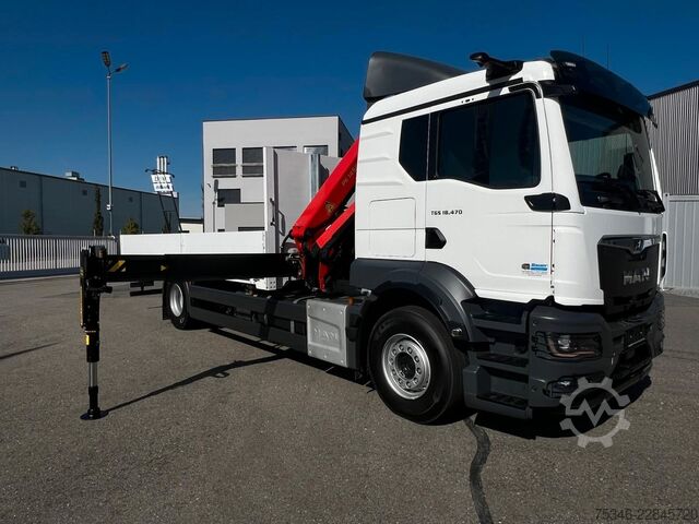 Truck mounted crane MAN TGS 18.470 BL/ PK 14.502 /17m/Prit. 6,20m/ 9 tkm