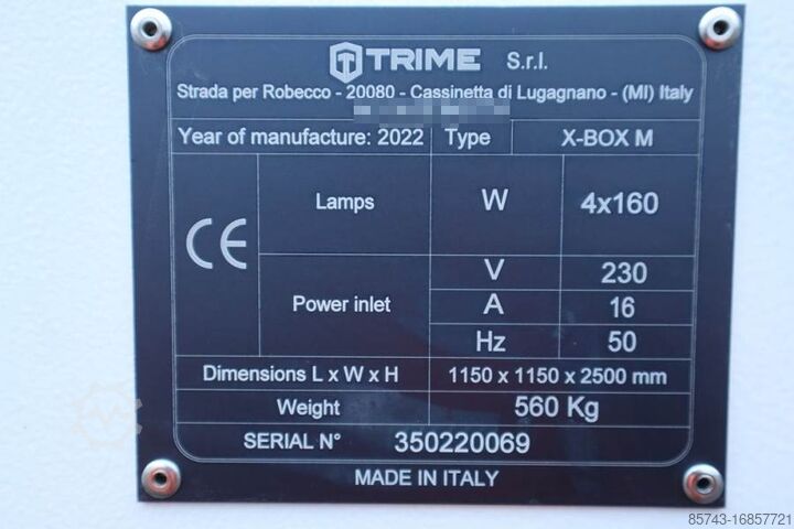 Light tower Trime X-BOX M 4x 160W Valid inspection, *Guarantee! Max