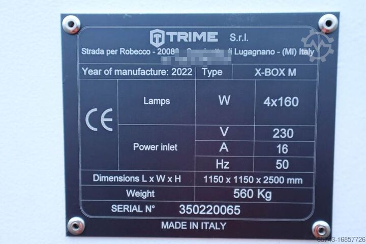 Light tower Trime X-BOX M 4x160W Valid inspection, *Guarantee!