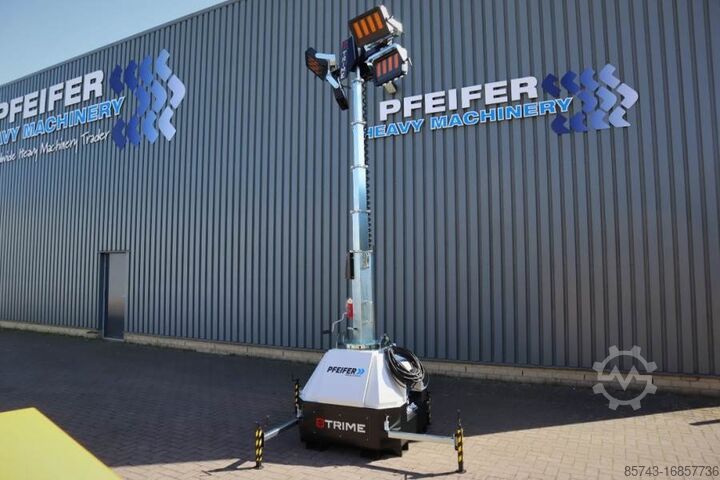 Light tower Trime X-Mast 4 × 320W Valid Inspection, *Guarantee