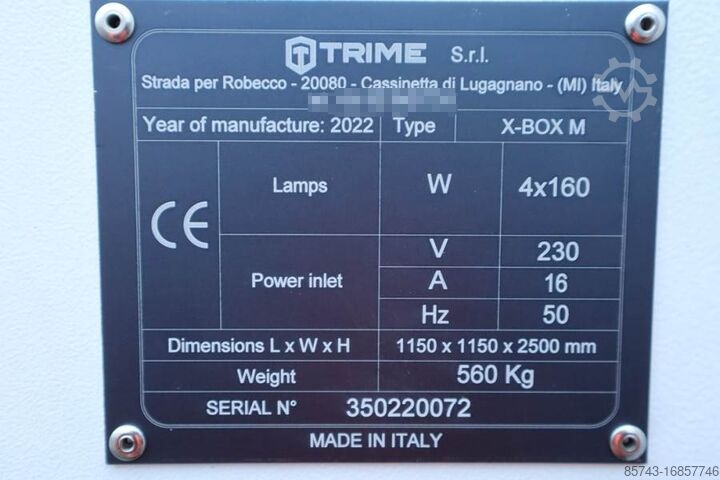 Light tower Trime X-BOX M 4x 160W Valid inspection, *Guarantee