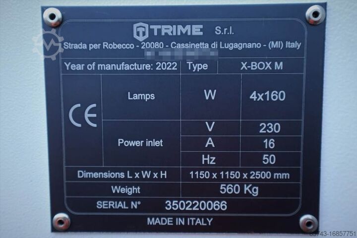 Light tower Trime X-BOX M 4x160W Valid inspection, *Guarantee!