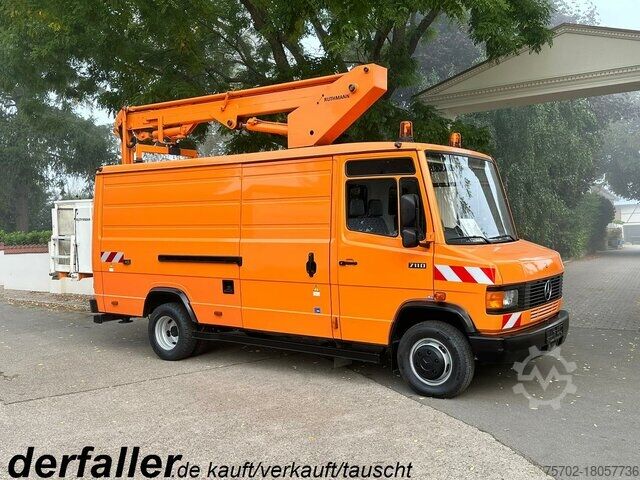 Working platform truck Mercedes-Benz 711 mit Ruthmann K 105 Arbeitsbühne