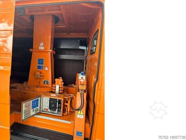 Working platform truck Mercedes-Benz 711 mit Ruthmann K 105 Arbeitsbühne