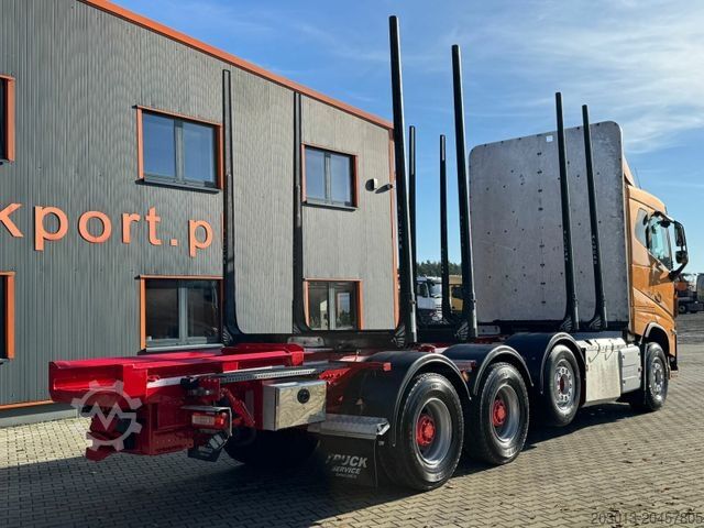 Holztransporter LKW VOLVO FH16 750 8X4 Holztransport Alukar TOP!