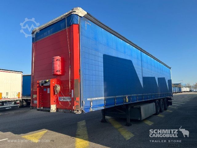 Auflieger mit Pritsche & Plane Schmitz Cargobull Semitrailer Curtainsider Standard