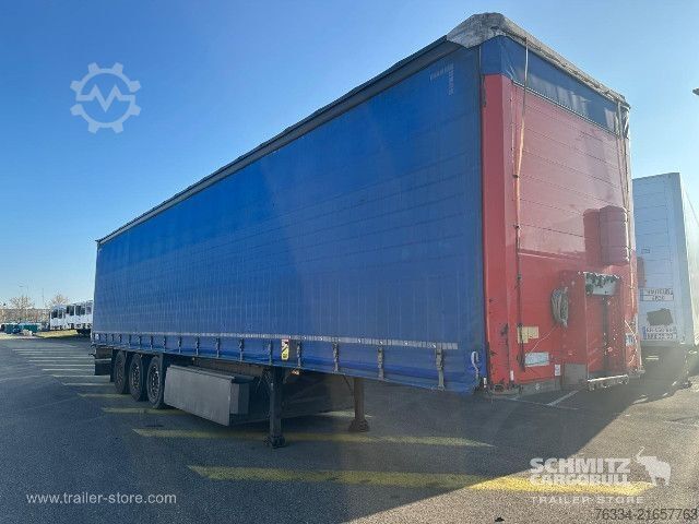 Auflieger mit Pritsche & Plane Schmitz Cargobull Semitrailer Curtainsider Standard