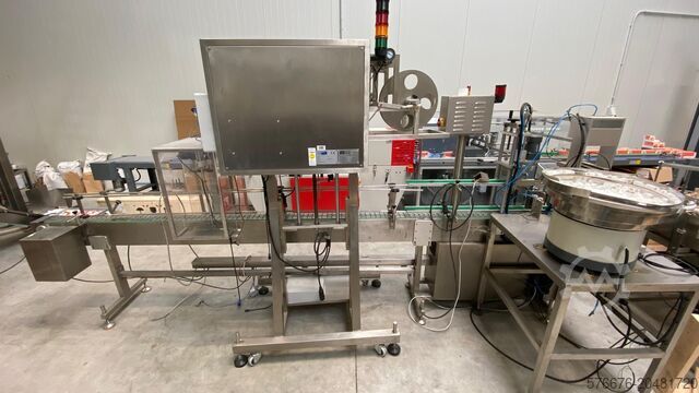 Sleeve labeling machine alpha-pack GmbH SLA-100