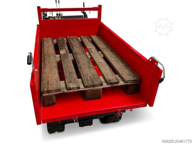 Mini dumper, tracked dumper, flatbed, Benzi SCHORR Minidumper 1000kg RR1000DHKBH PRO