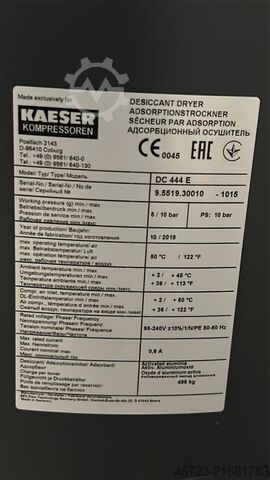 Schraubenkompressor Kaeser DSD 240 T