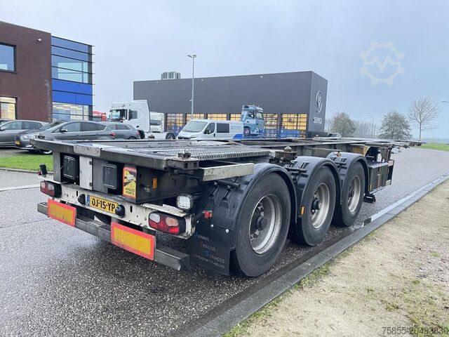 Container transport Groenewegen 30CC-14-27 20/30 FT Tank / ADR / NL Trailer