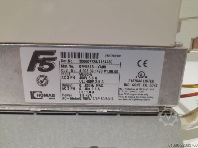 KEB drive controller KEB 4-008-39-1470 - 07.F5.B1B-YA00