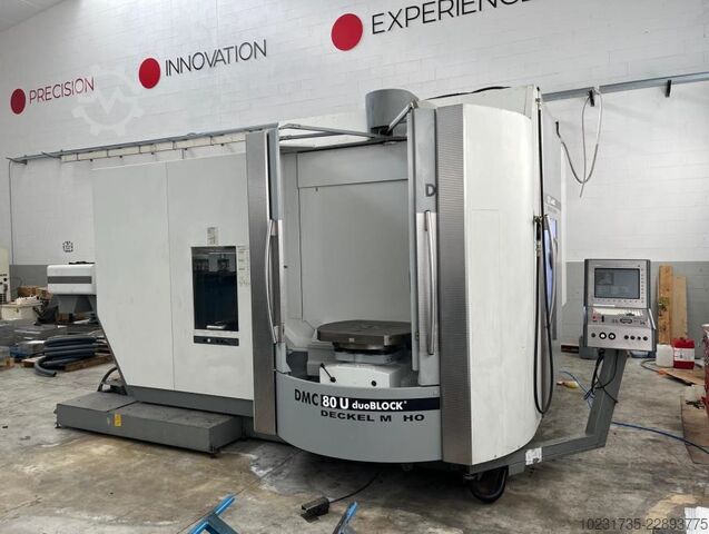 5-axis vertical machining center DMG DMC80U DUOBLOCK
