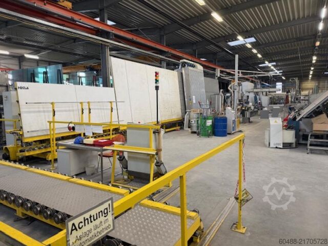 Automatic insulating glass production line LISEC 