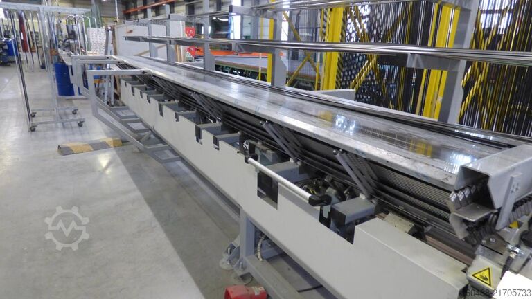 Fully automatic frame bending machine LISEC BSV-45NK
