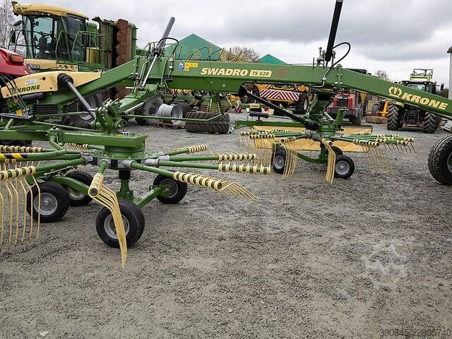 Hay technology Krone Swadro TS 620 Twin