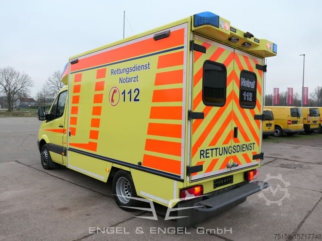 Feuerwehrfahrzeug mercedes-benz Sprinter II 516 CDI KLIMA KRANKENWAGEN RTW AUTOMATIK EURO-5 EBERSPÄCHER