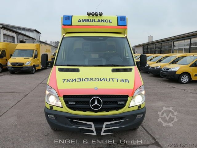 Feuerwehrfahrzeug mercedes-benz Sprinter II 516 CDI KLIMA KRANKENWAGEN RTW AUTOMATIK EURO-5 EBERSPÄCHER