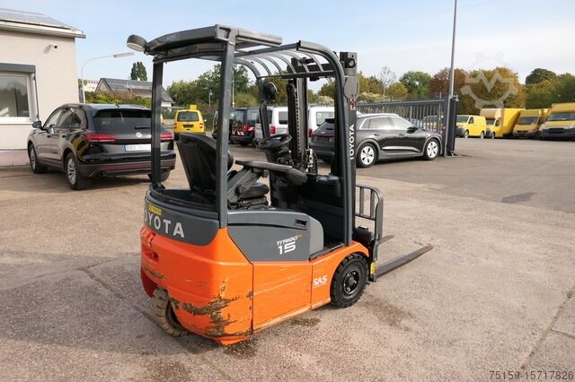 Sonstige toyota 7FBEST 15 3-Rad DUPLEX HUBHÖHE 3m