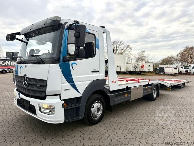 Autotransporter LKW MERCEDES-BENZ Atego 918L Autotransporter mit BFZ Anhänger