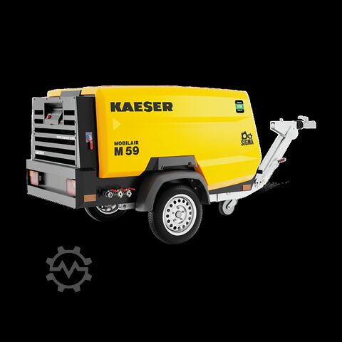 Kaeser Compressor M 59 PE - braked - Year 2023 Kaeser M 59 PE - gebremst