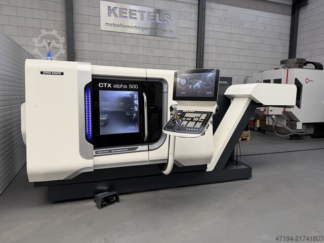 CNC turning and milling center DMG MORI CTX alpha 500 V4