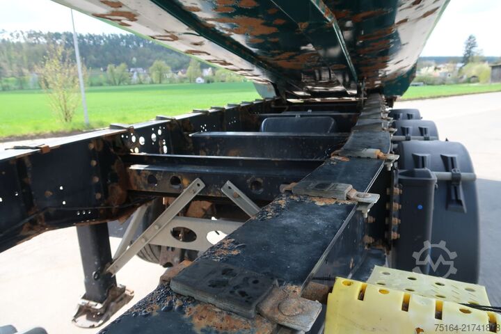Tipper semitrailer SCHMITZ SKI 24 SL 06 7.2 Stahlrundmulde