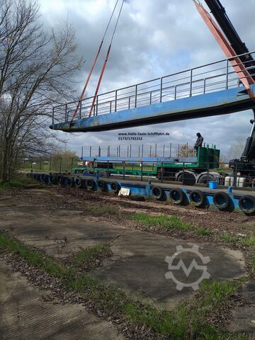 Behelfsbrücke Baubrücke Fußgängerbrücke zur Vermietung 12 bis 15 Meter