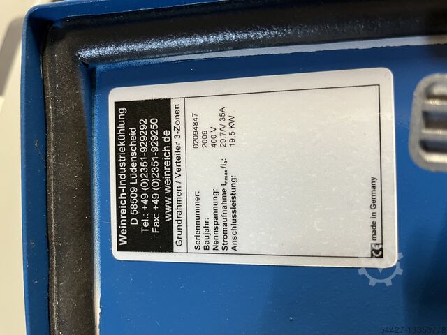 Schaltschrank L: 300mm x B200mm x 145mm Weinreich Grundrahmen/ Verteiler 3-Zonen