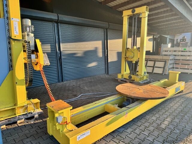 Welding turntable,Turntable,Positioner IMG Säulenhubdrehvorrichtung 3 - Achs 5000 Kg