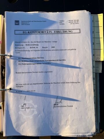 Welding turntable,Turntable,Positioner IMG Säulenhubdrehvorrichtung 3 - Achs 5000 Kg