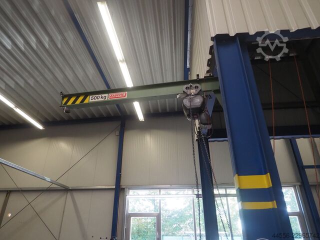 Wall-mounted slewing jib crane Zasche 