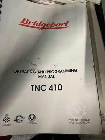 Vertical machining center Bridgeport VMC 800