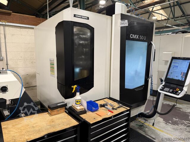 5 axis universal machining center DMG MORI CMX 50U