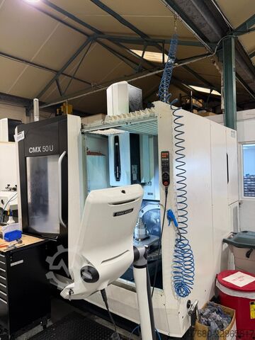 5 axis universal machining center DMG MORI CMX 50U
