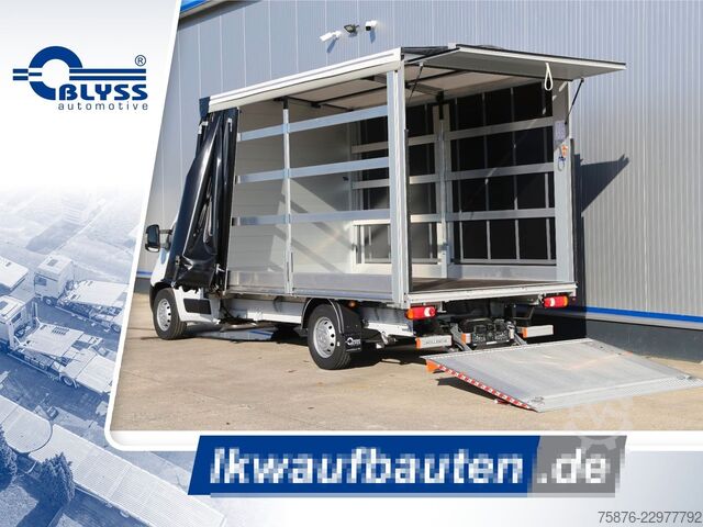 Curtain sider van OPEL Movano Schiebeplane 420x220x220 LBW
