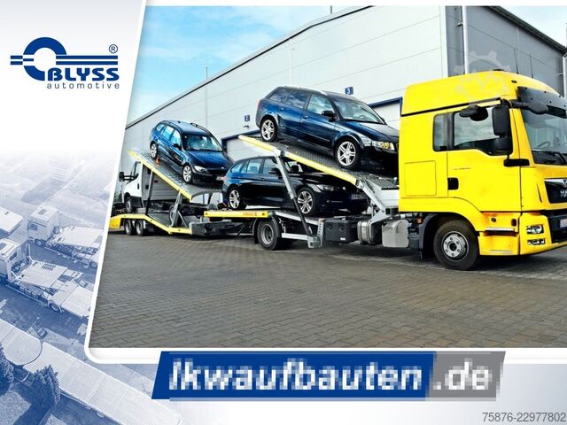 Car carrier truck MAN 12.250 TGL mit Anhänger für 5 PKW