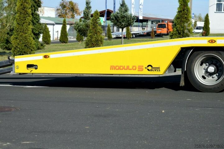 Car carrier truck MAN 12.250 TGL mit Anhänger für 5 PKW