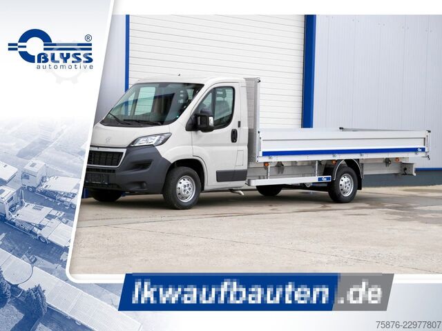 Pritschenwagen PEUGEOT Boxer 180 PS Pritsche 480 x 220 x 40 cm